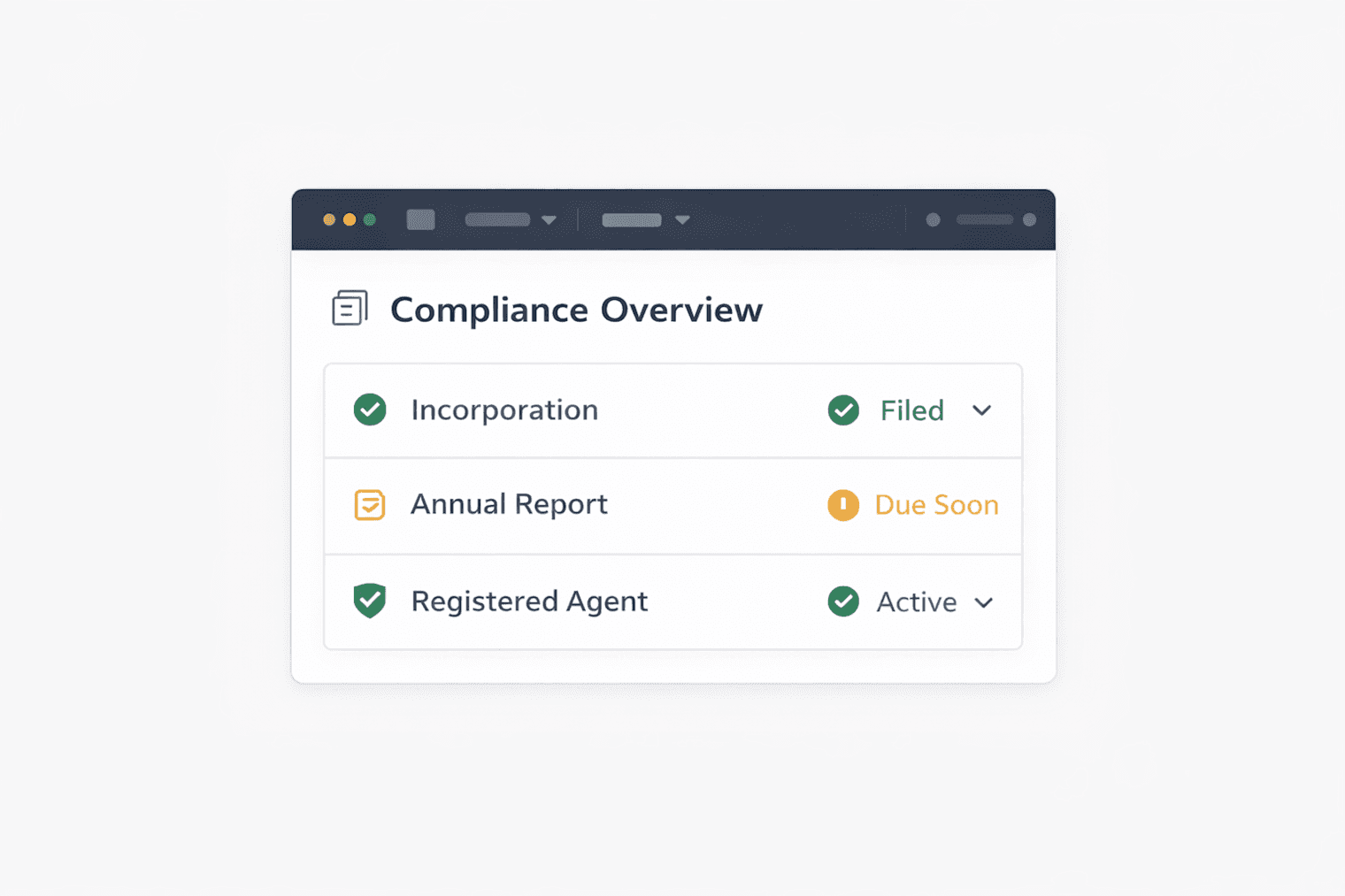 Managed compliance